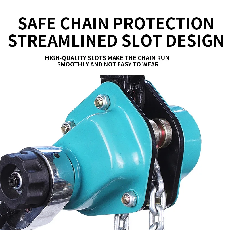 Mini Lever Hoist Chain Block 250KG 500KG 750KG 1.5m 3m Manual Hoist Hook Chain Handle 2M/min Prompt speed