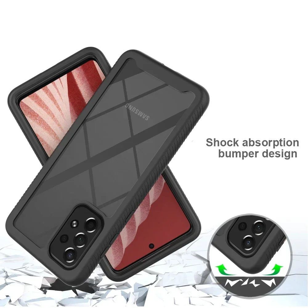 Shockproof Crystal Hybrid Armor Phone Case