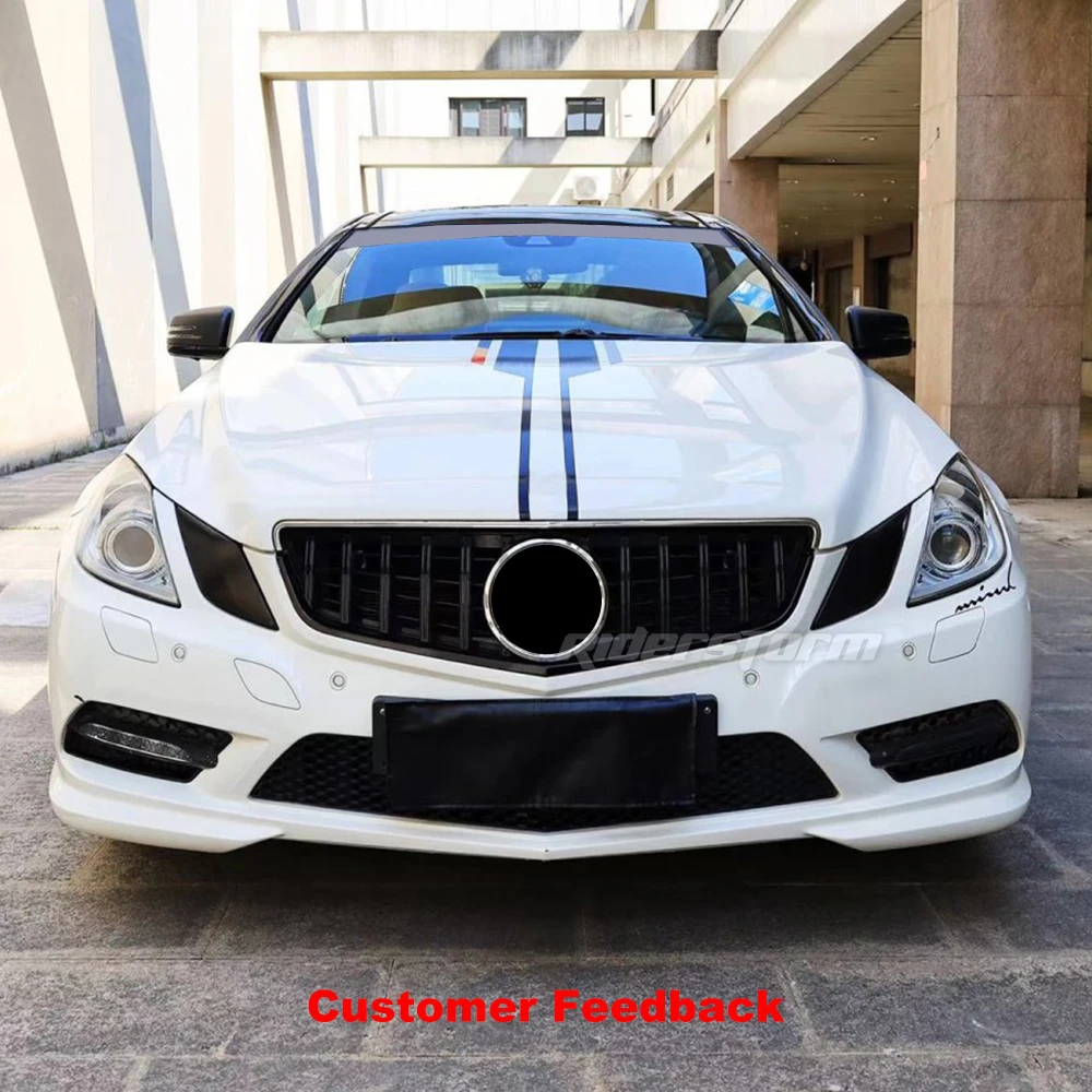 Grille calandre Sport Maille Grille Capot Supérieur Calandre Pare-Chocs  Avant Voiture pour Mercedes pour Benz Classe E W207 C207 Coupé 2009-2013  Style GT Grilles Avant : : Auto et Moto