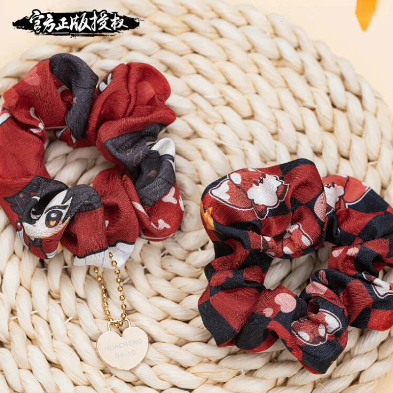 

Anime Tian Guan Ci Fu Hua Cheng Cute Animal Cosplay Accessories Plush Hair Rope Barrettes Girl Hair Band Ponytail Headwear Gifts