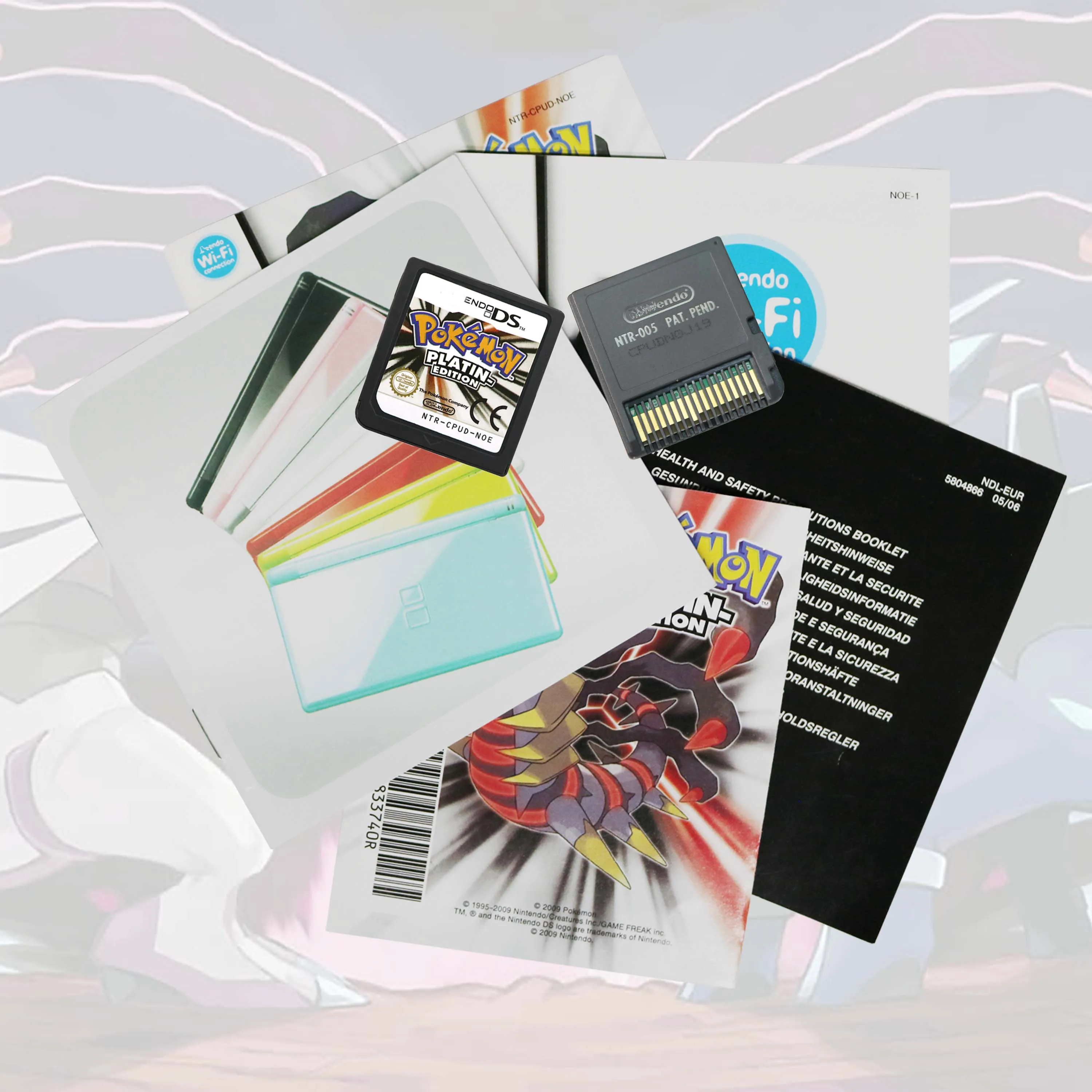 プロフェッサープログラム2009 スリーブ 未開封 海外 NOE Version Pokémon Platin-Edition New Sealed Package DS