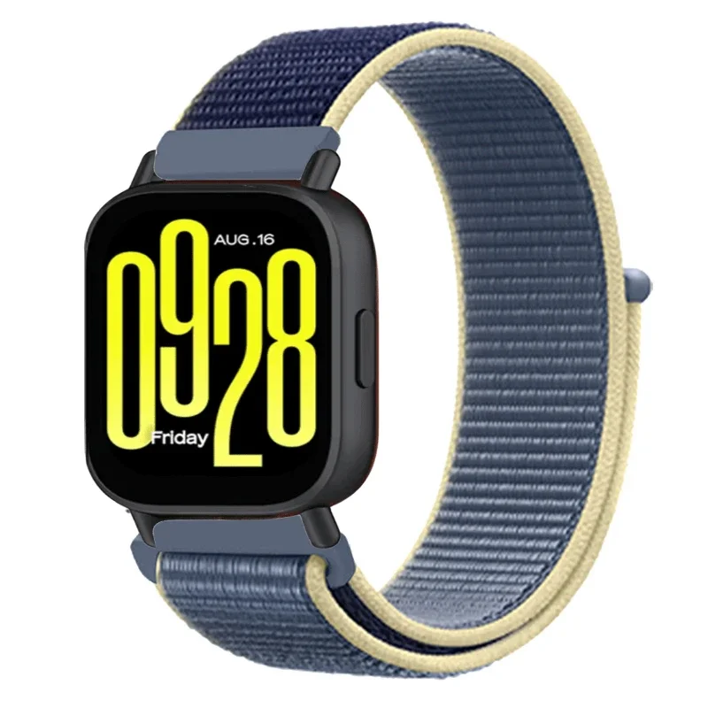 Breathable Nylon Sport Wristband - 22mm Loop Strap, Comfortable Fit