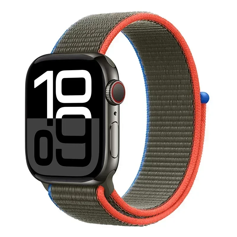 Premium Nylon Loop Strap for Apple Watch - Versatile and Durable Replacement Bracelet