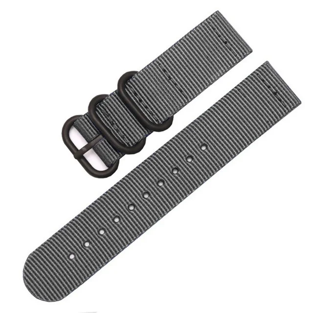 Breathable Canvas Sport Nylon Watch Band - 20mm/22mm Strap