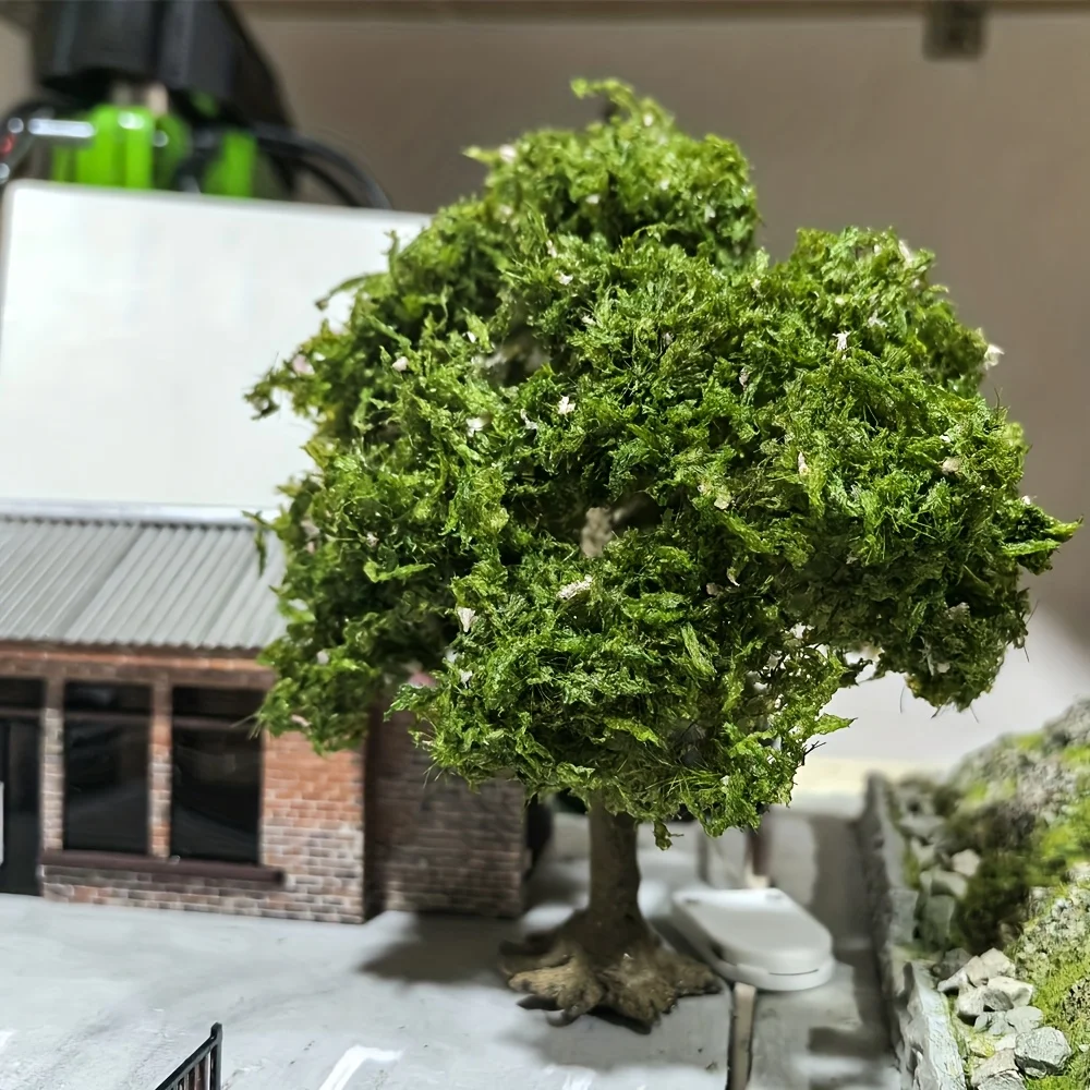1pc Model Tree Miniature Sand Table Architectural Decorative Ornament DIY Micro Landscape
