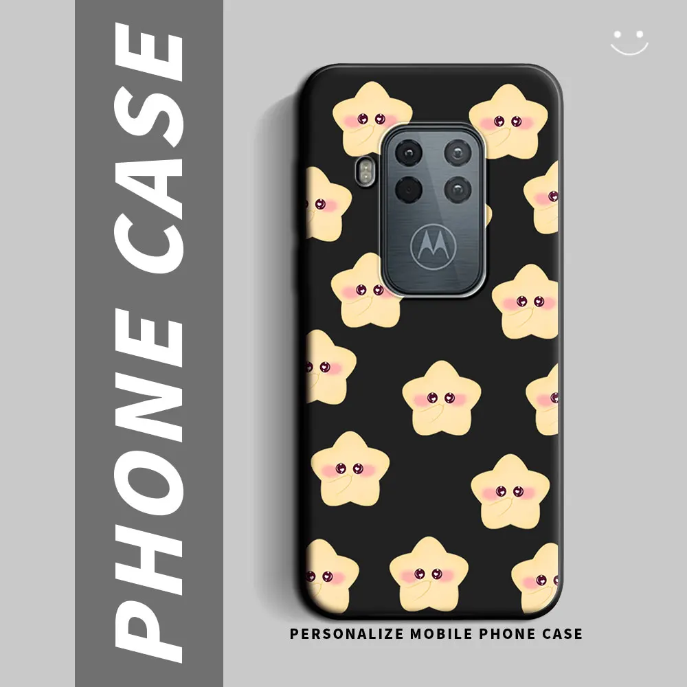 Shockproof Silicone TPU Phone Case - Durable Back Cover for Motorola Moto One Series