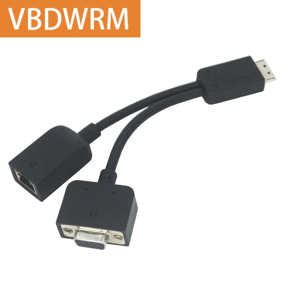 Video Network Cable VGA Adapter VGA Port Converter for LAN Acer Aspire V5 Series V5-431/471/531/571