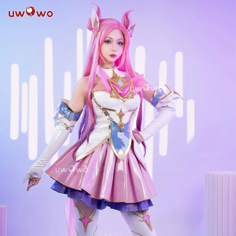 在庫あり UWOWO スターガーディアン カイサ コスプレ ゲーム LOL