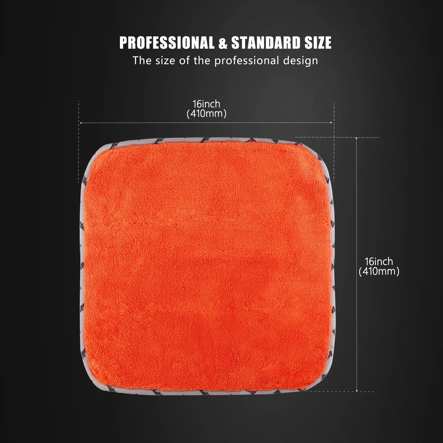 SPTA 1Pc 1200 GSM Car Wash Microfiber Towel Cleaning Cloth Ultra-Thick 16'' x 16'' for Cars Drying Home Polishing Detailing microfiber towel,cleaning cloth,microfiber cleaning cloths,microfiber car towel,microfiber towels,fiber towel,microfiber washing towel,car drying towel,drying cloth