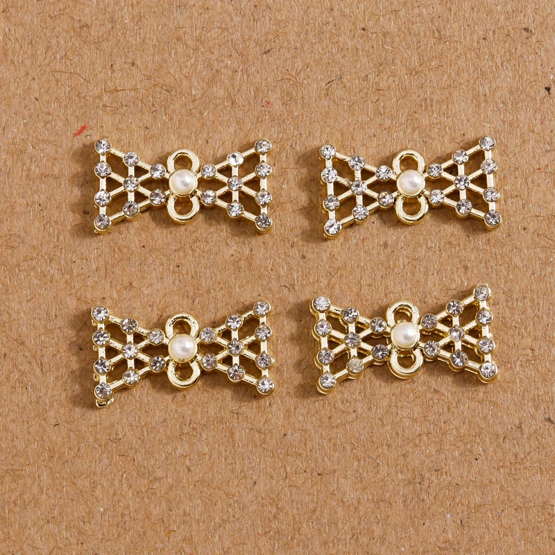 8 Teile/los Nette Kristall Bär Mond Stern Liebe Herz Charms für Schmuck Machen Frauen Mode Ohrringe Anhänger Halsketten Zubehör – Detail 37