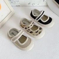 Boys Children Casual Shoes Spring Autumn Girls Baby Soft Sole Anti Slip Walking Shoe Summer Breathable Kids Canvas Sneakers
