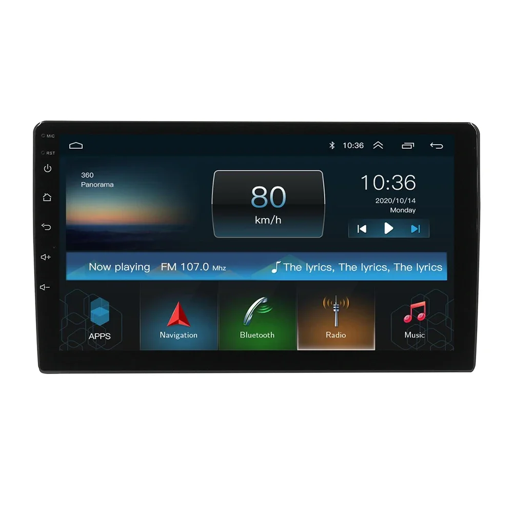 IOKONE Octa Core 9 дюймов 2 ГБ 32 ГБ и 4 Гб 64 Гб GPS стерео гарнитура DSP CarPlay Android Авто Android Автомагнитола
