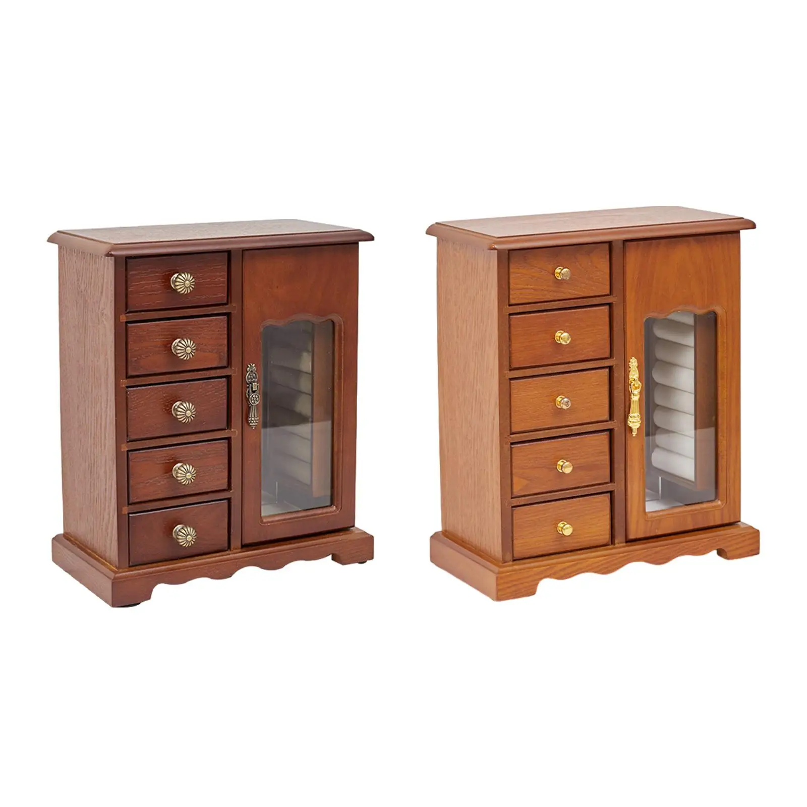 

Wooden Jewelry Box for Jewelry Accessories Jewelry Cabinet for Women