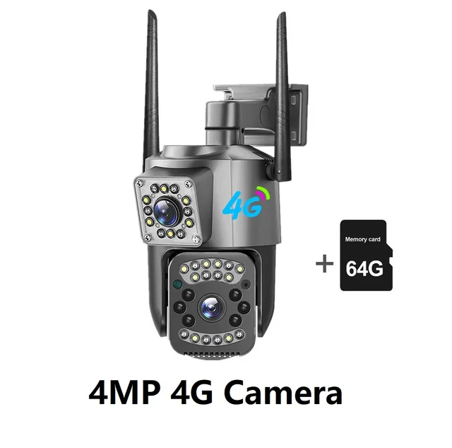 4MP 4G Camera 64G