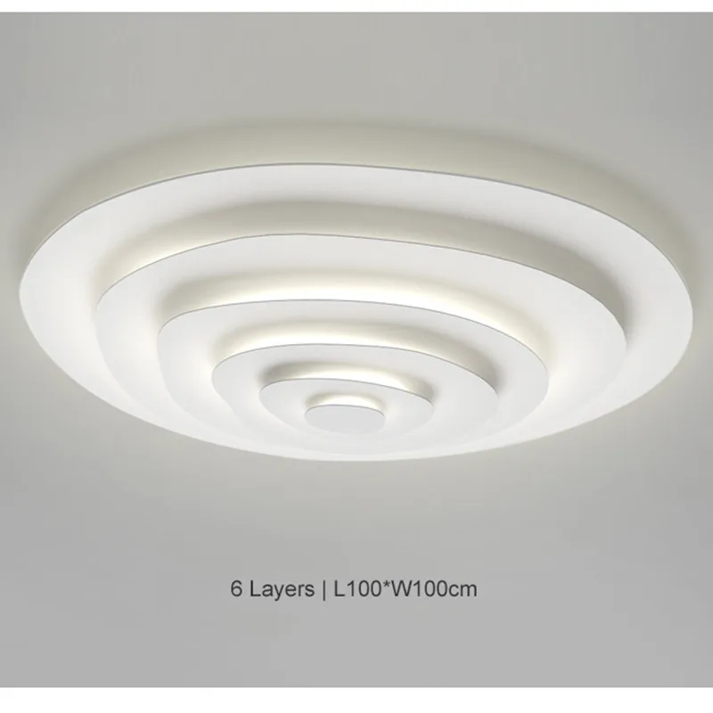 

Multilayer terrace shape ceiling light Irregular shape design ceiling lamp