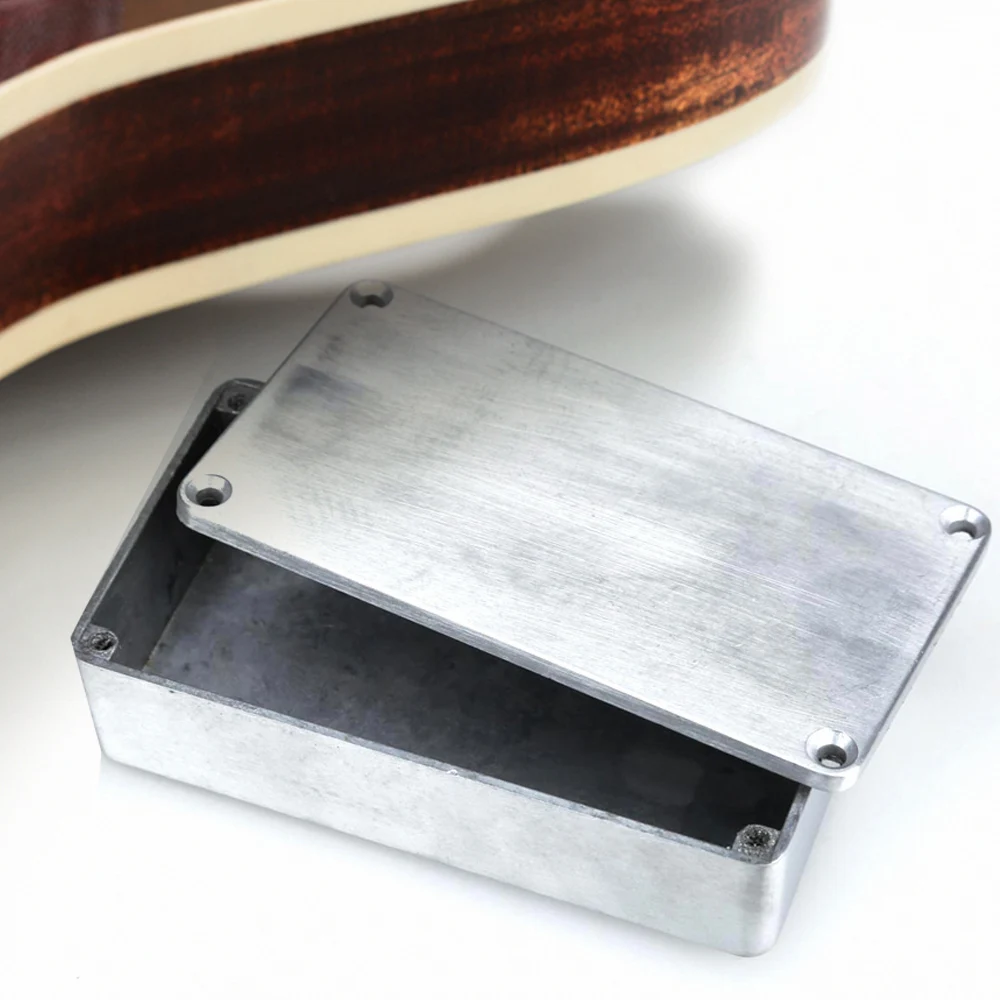 1590B Guitar Effects Enclosure with Screws Aluminum Guitar Effect Cases Holder Replacement  Guitar Accessories