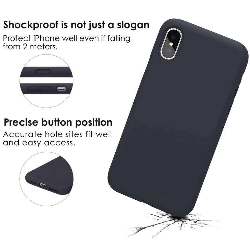 Silicone candy pudding cover for iPhone X Xr Xs 12 mini 11 Pro Max 6 7 8 Plus SE case gel phone protector case
