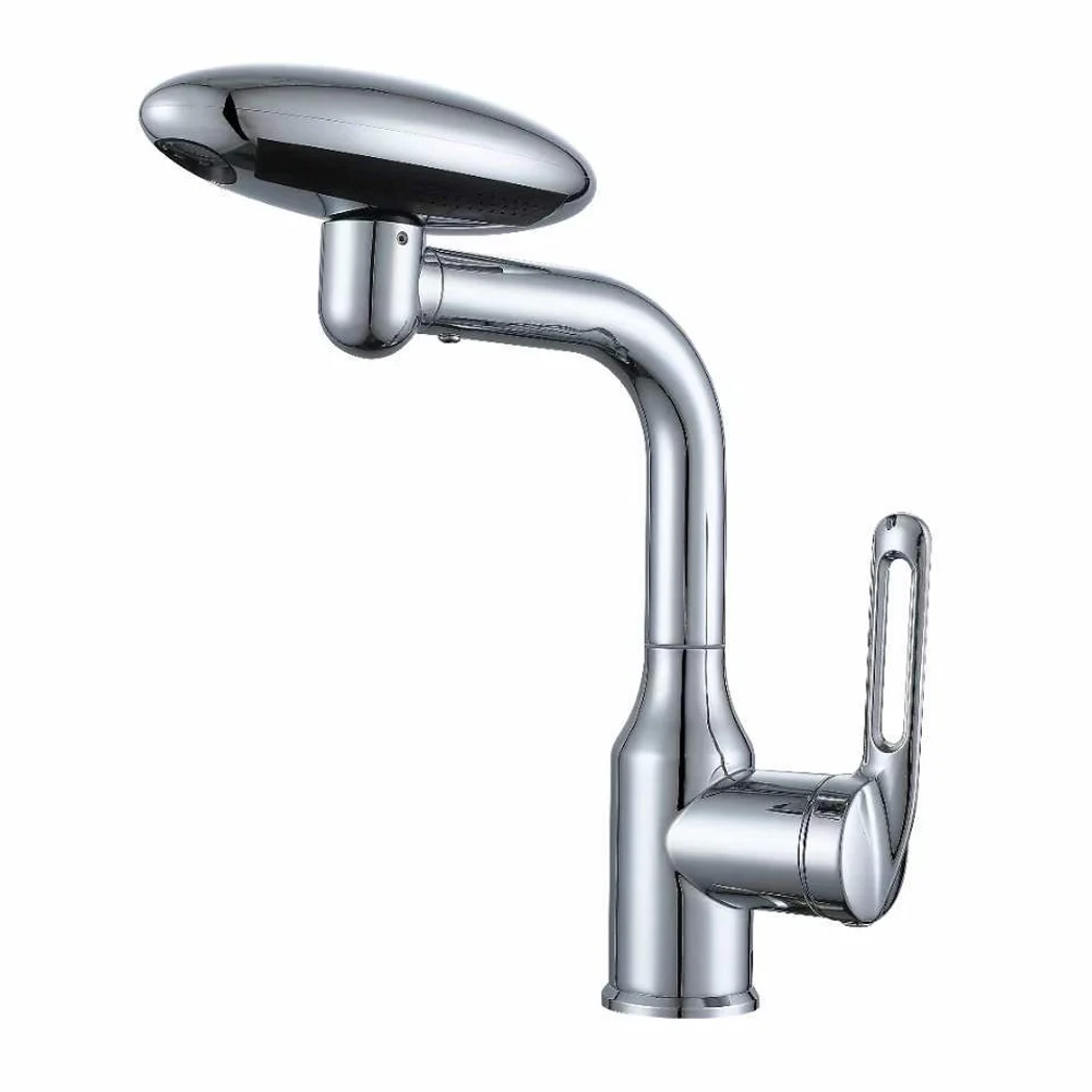 

Double Control Adjustable Stainless Steel Faucet Prevent Dripping Washbasin Faucet Product Name Water Waste Rain Curtain