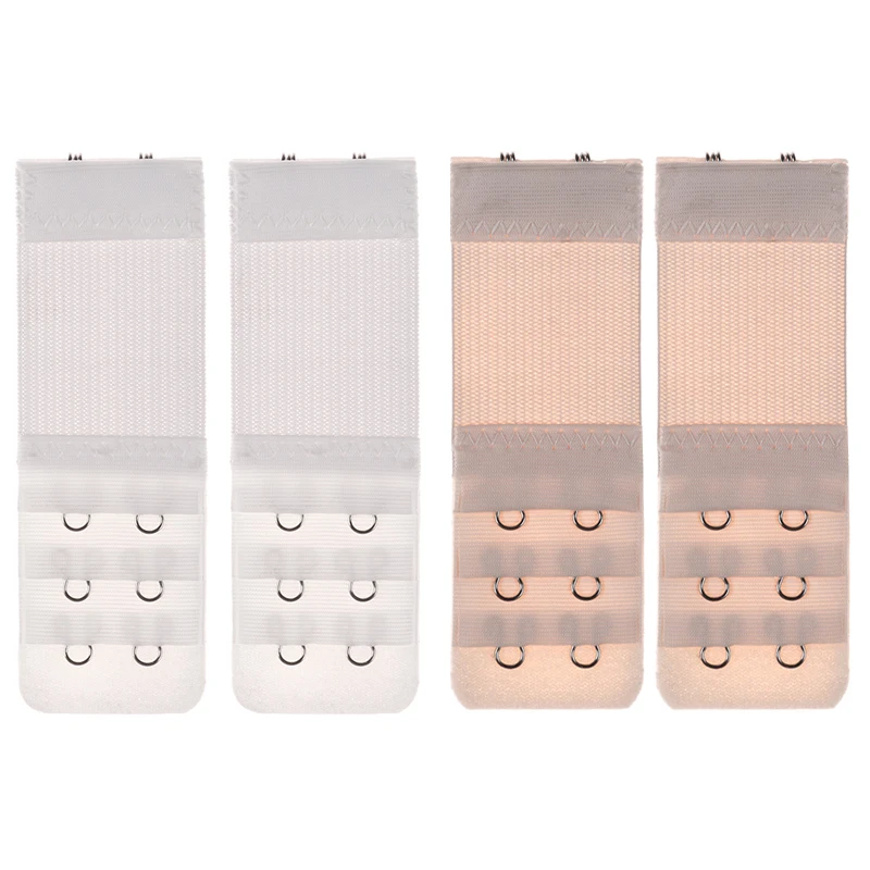 4 pcs 2 Horog Melltartó extender számára Női Alkalmazkodó m Melltartó kiterjesztése Övcsat Deréköv szíj extender Alkalmazkodó m Nők kiegészítők Fehérnemű