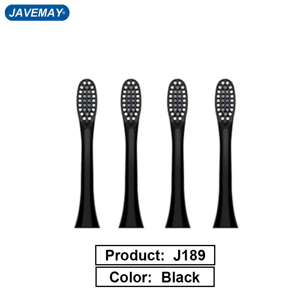 

Electric Toothbrush Head Soft Brush Head Sensitive Replacement BRUSHHEADJ189 Nozzle for JAVEMAY J189