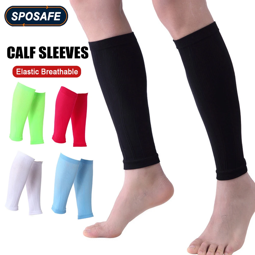 

1Pair Calf Compression Sleeves Running Leg Compression Sleeve 20-30mmHg Compression Socks for Shin Splint Men Women