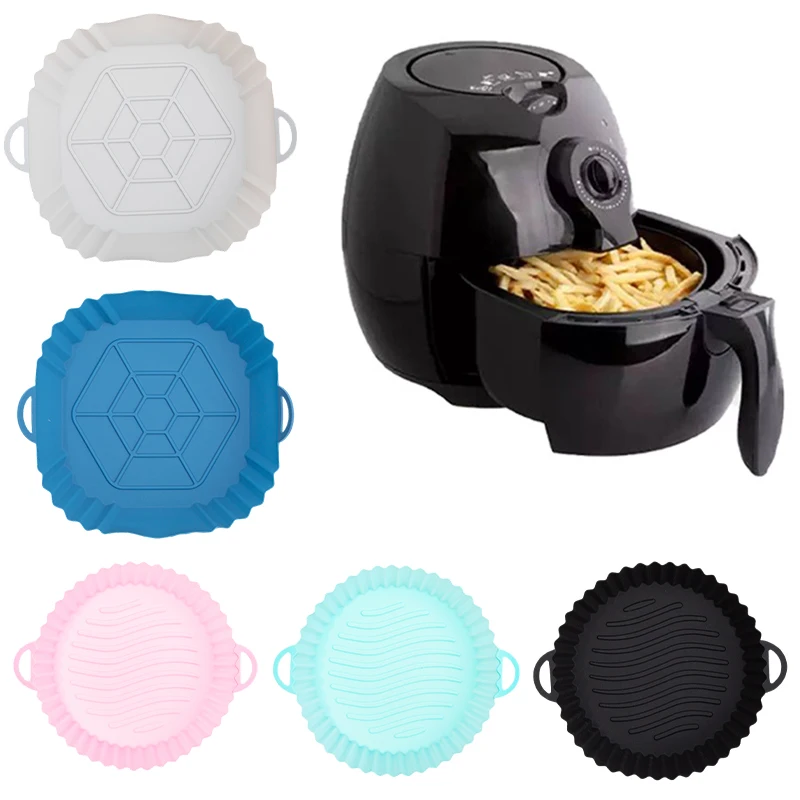 Air Fryer Accessories Air Fryer Basket Air Fryer Baking Tray 1PC Silicone