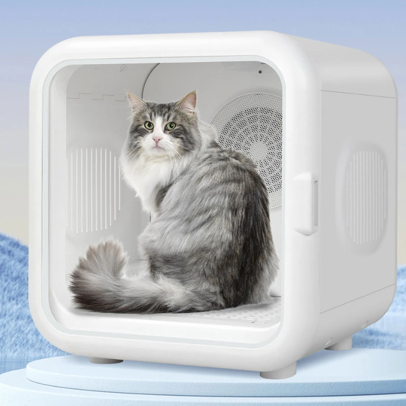 Fully Automatic Smart Pet Drying Box Large Capacity Pet Smart Dryer Household Hair Dryer Box Sterilization and Disinfection