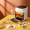 Air Fryer Familiales - Enjoy Large Capacity Cooking with Air Fryer de 6L and the Efficiency of Electric Air Fryer 3