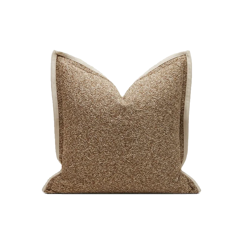 

Brown Pillows Luxury Plain Color Cushion Case Retro House Decorative Pillow Cover For Sofa Chair Living Room Home Decoration