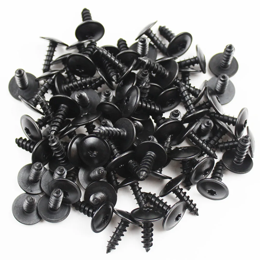 50PCS/set ENGINE COVER UNDERTRAY SPLASHGUARD WHEEL ARCH TORX SCREW for VW Golf Passat AUDI 5x16mm