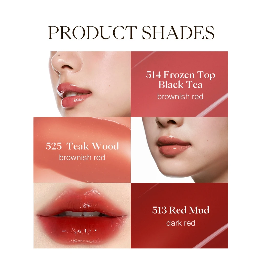 Joocyee Glazed Rouge Upgrade Crystal Frozen Film Version Moisturize Glass Lipstick Lip Makeup Smoky Longlasting Lipstick