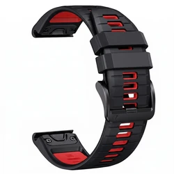 Enhanced Sport Silicone Strap - QuickFit Design - QuickFit 26mm (04)