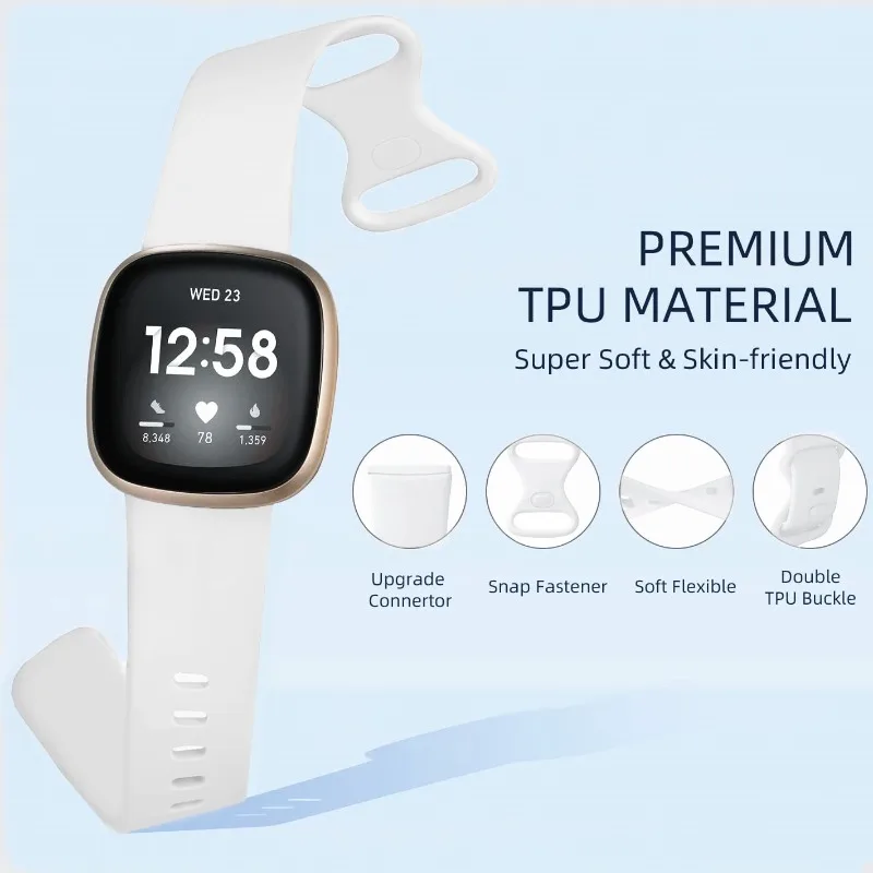 Silicone Sport Strap Replacement