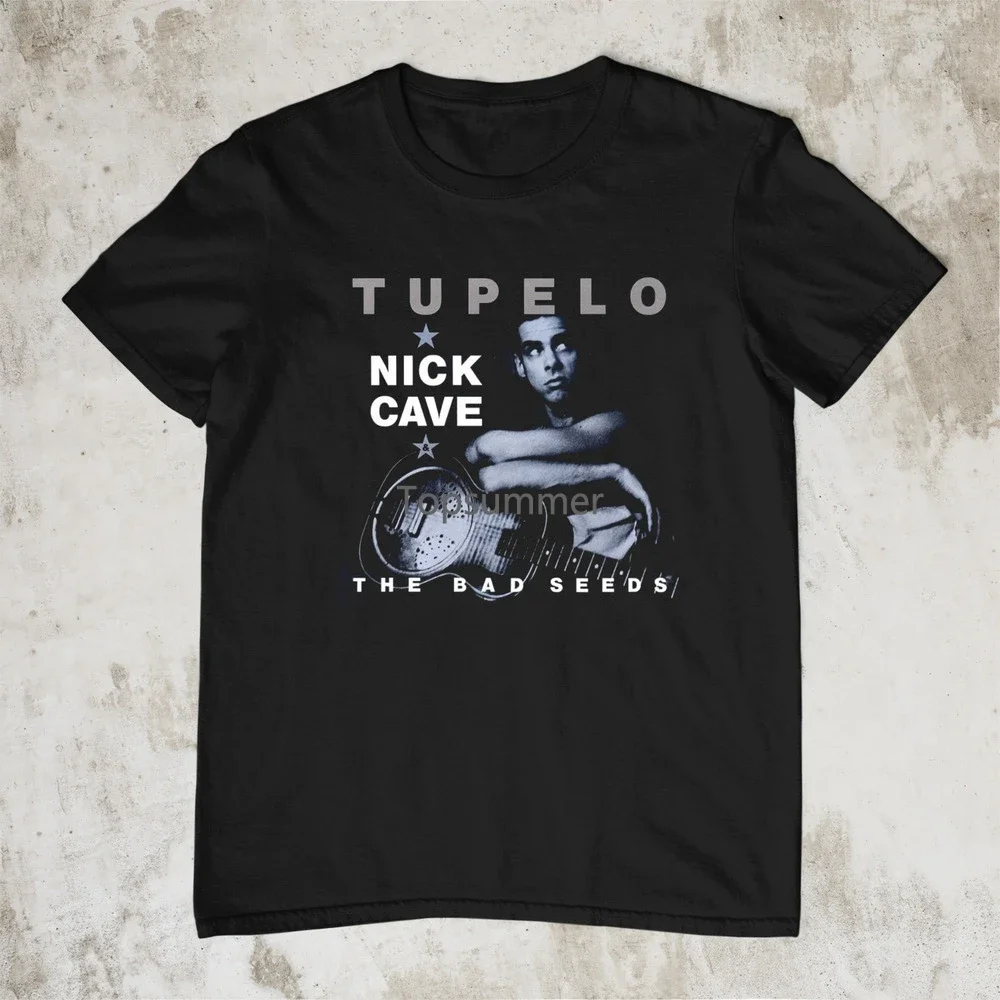 Tupelo By Nick Cave And Bad Seeds Cotton Black All Size Unisex Tee Shirt 2A099