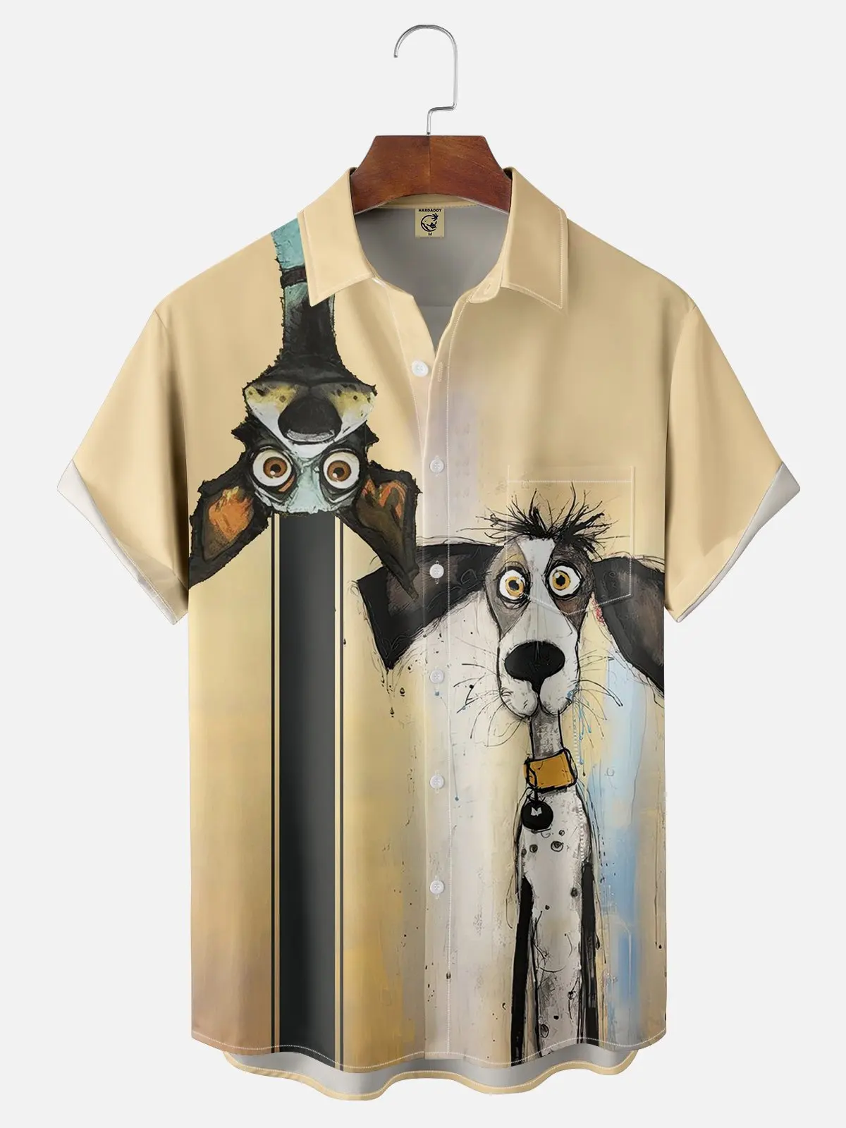 Camiseta divertida con estampado 3D de animales de dibujos animados para hombre, camisetas de manga corta de secado rápido, ropa informal de verano para hombre, camisas de moda callejera