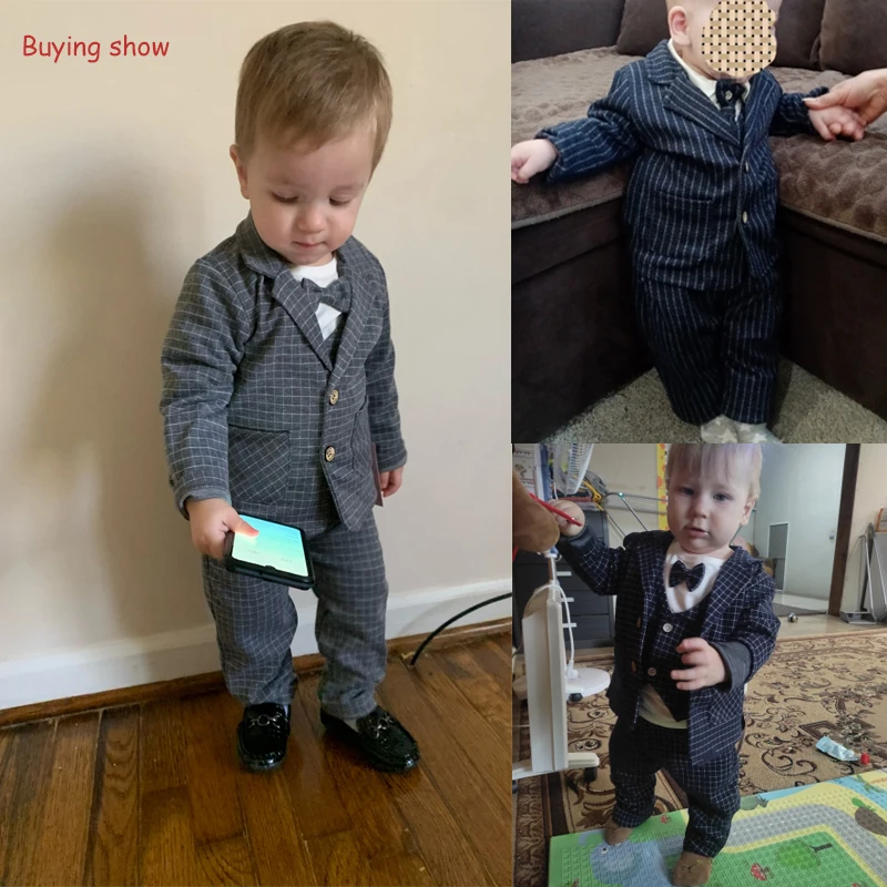 Boys Three-Piece Suit Set,baby outfits,baby boy outfits