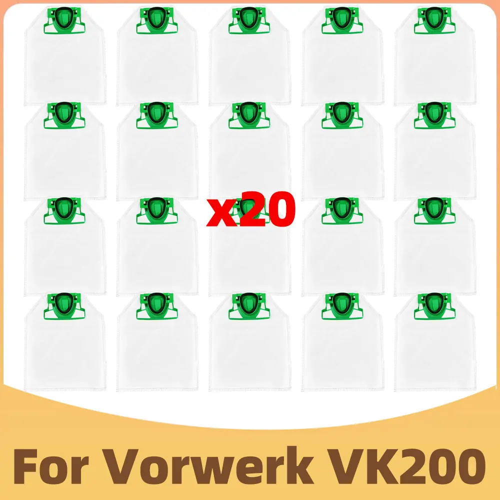 Bolsa de Poeira Compatível com o Aspirador de pó Vorwerk Kobold Vk200 Peças de Reposição e Acessórios