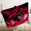 Hot Classic Anime Black Clover Printed Blanket Picnic Blankets Warm Blanket Soft Comfortable Blanket Home Travel Birthday Gift 3