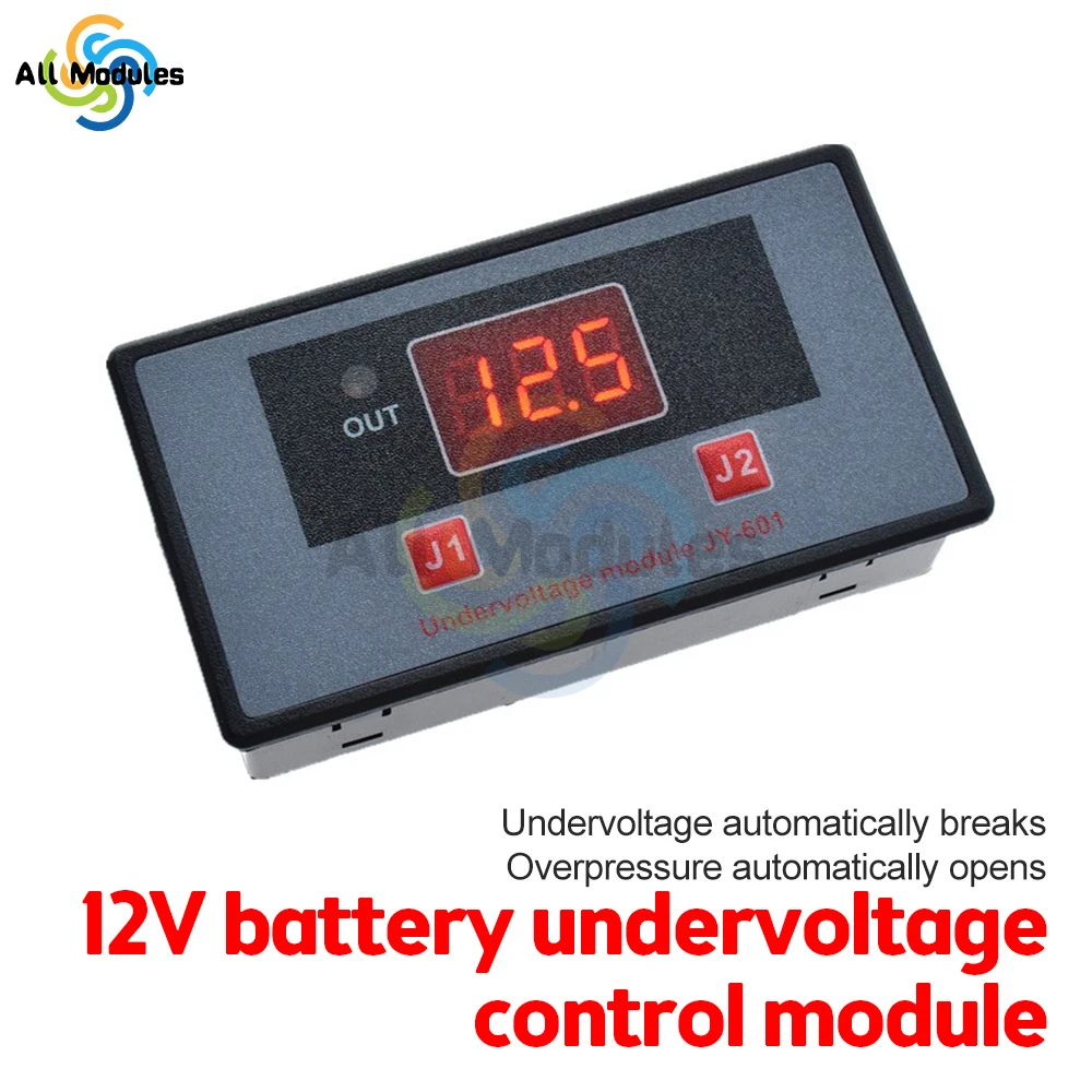 Battery Over-Discharge Protection Controller, 12V Safeguard System