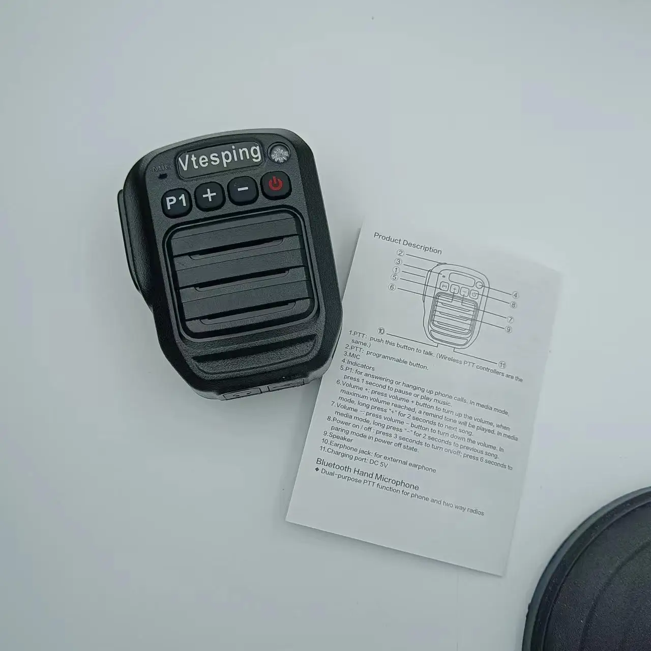 walkie talkie Wireless Microphone Remote Speaker Ptt Microphone for Hytear PD705 PD705G PD785 PD785G PD795 PD985 PT580 PT580H