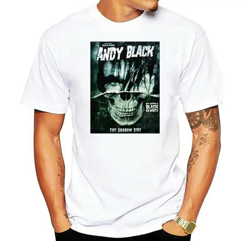 

Мужская футболка, Официальная футболка Энди, черная футболка с изображением музыкального альбома «The Shadow Side», Американская футболка Fa, новинка, женская футболка