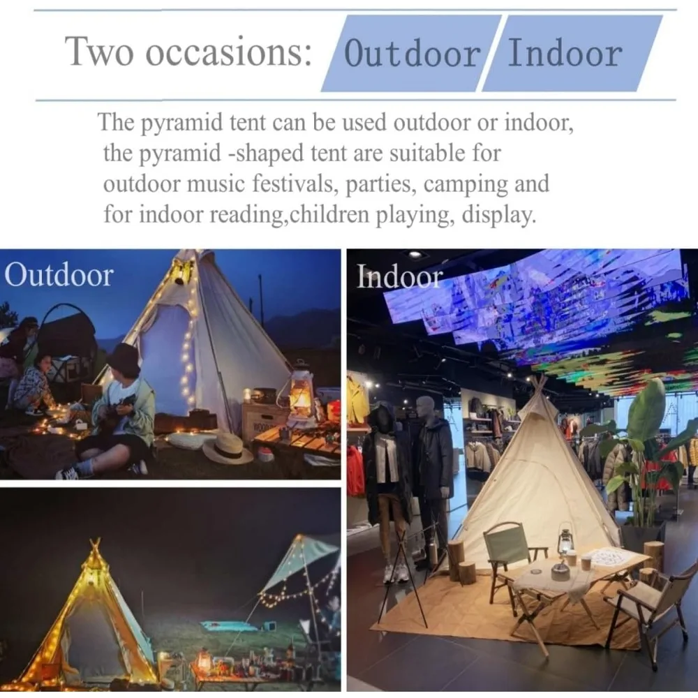 2-Person Pyramid Tent 4