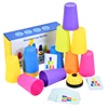 Children's stacking cups versus table games, focus training, educational thinking games, competitive interactive toys 5