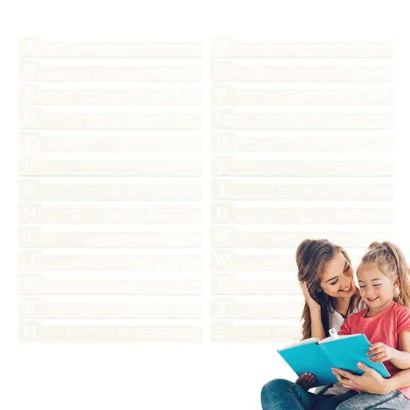 

Vinyl Record Category Label A-Z Record File Guides Cards Record Divider Cards With A-Z Alphabet Lettering