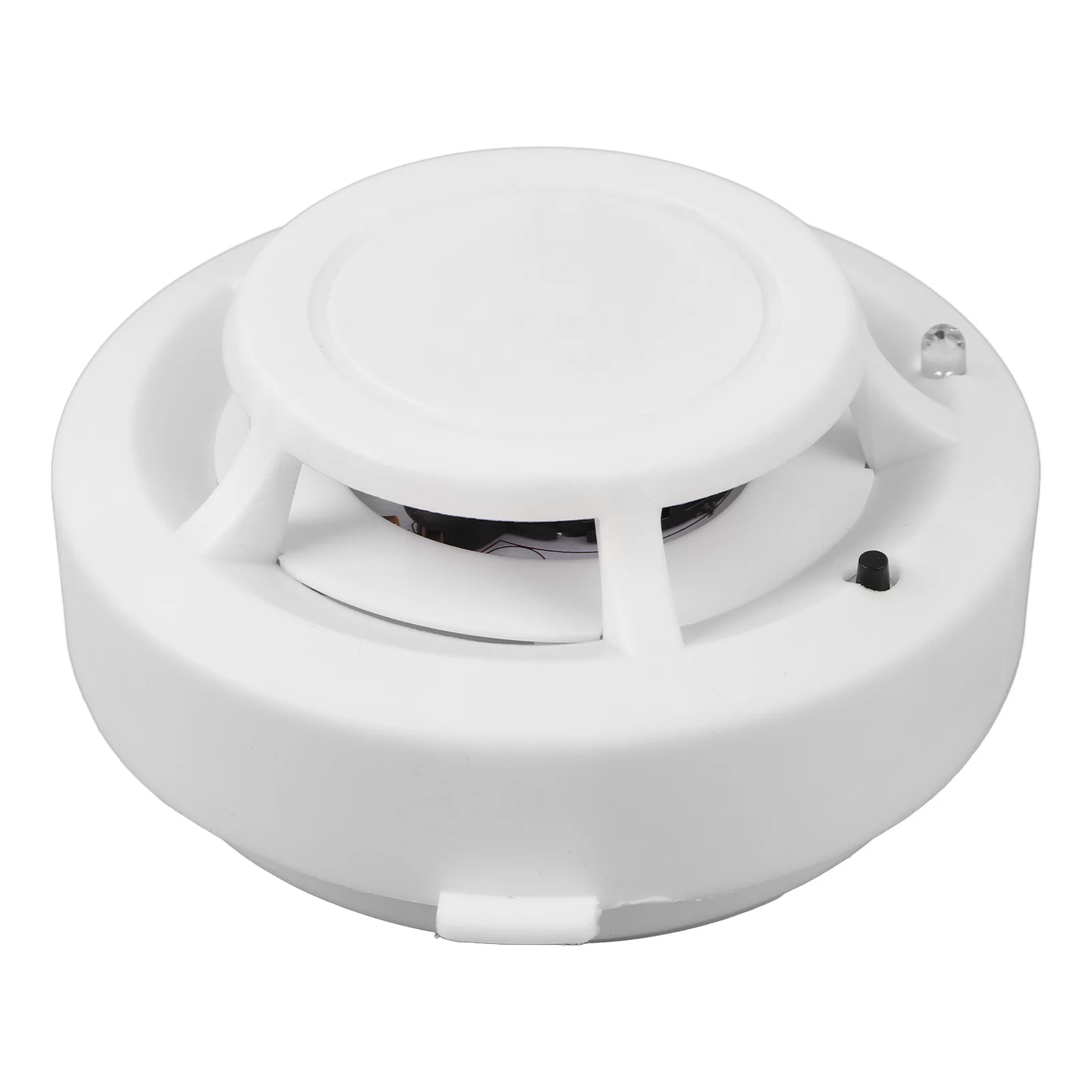 Smoke Detector Smoke Fire Alarm Wear Resistant 9 To 12V Reliable Sound Light Alarm Efficient Sensing for Office