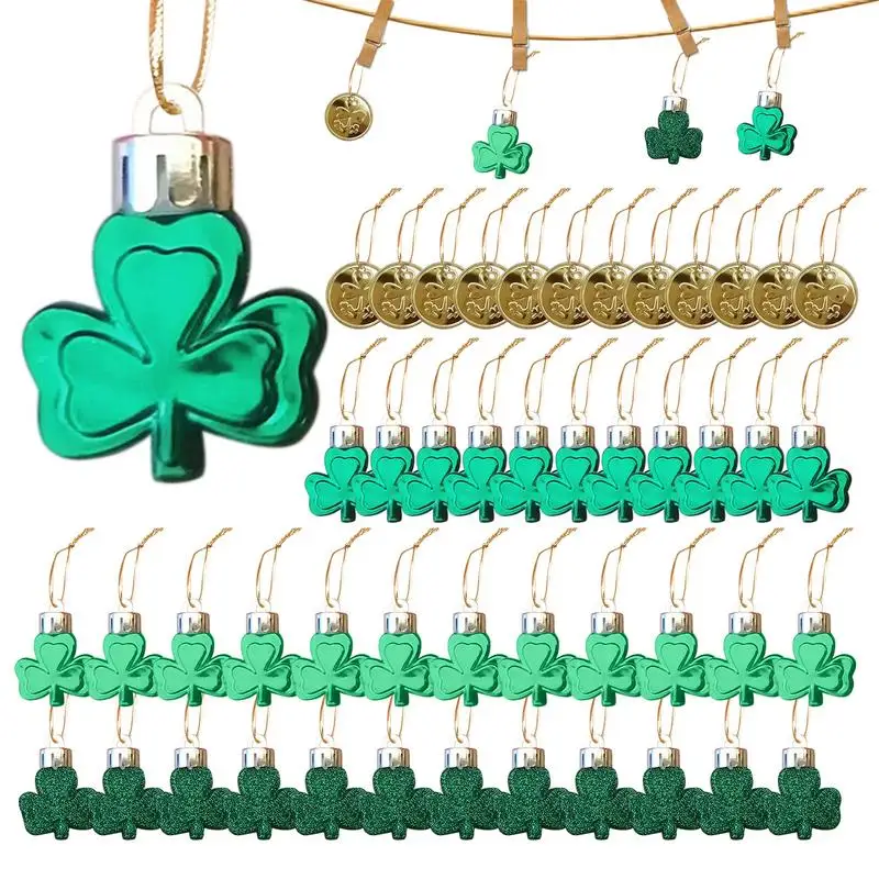 

Shamrock Tree Decorations Decorative Pendant For St. Patricks Day Cute Party Favors For Wall Porch Front Door Dangling Ornament