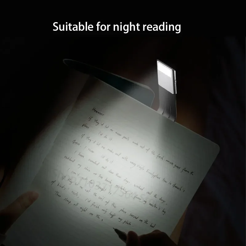 

Cross-border classic creative book light charging clip Variable reading learning light clip book eye protection dimming book cli