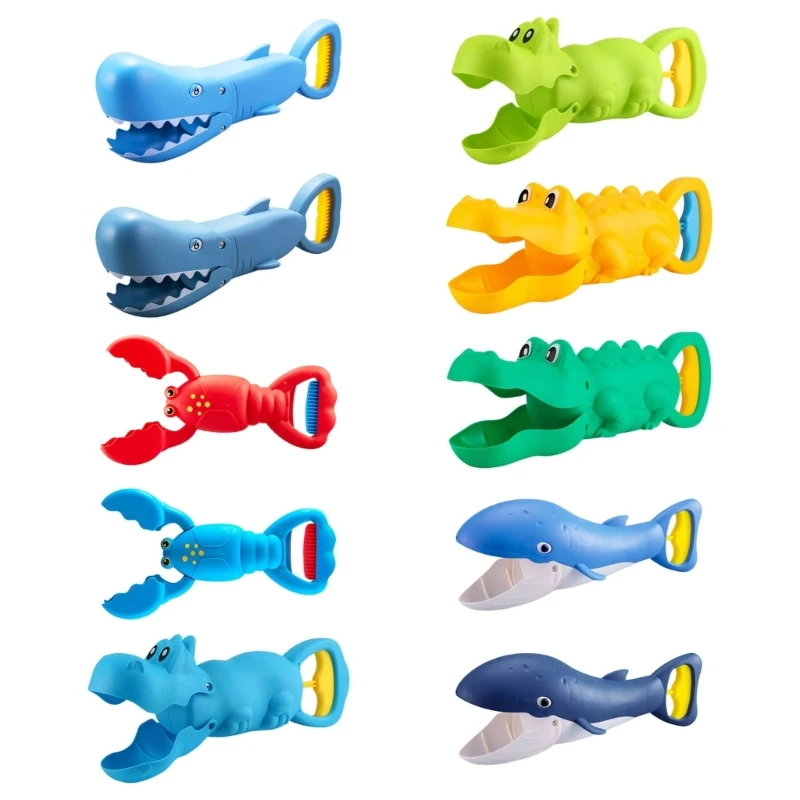 

Cartoon Robot Arm Sand Clamp Toy for Kids Hand Eye Coordination Child Beach Sand Play Outdoor Activity Sand Castles Toy