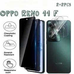 Premium 4 - Pack Privacy Screen & Camera Protector Set - 4 in 1