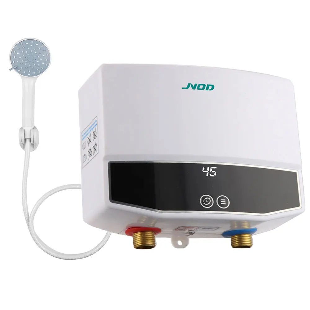 JNOD 3.5kW 110V Kitchen Mini Electric Water Heater Tankless Thermostat  Under Sink Hot Water Heater Instant - AliExpress